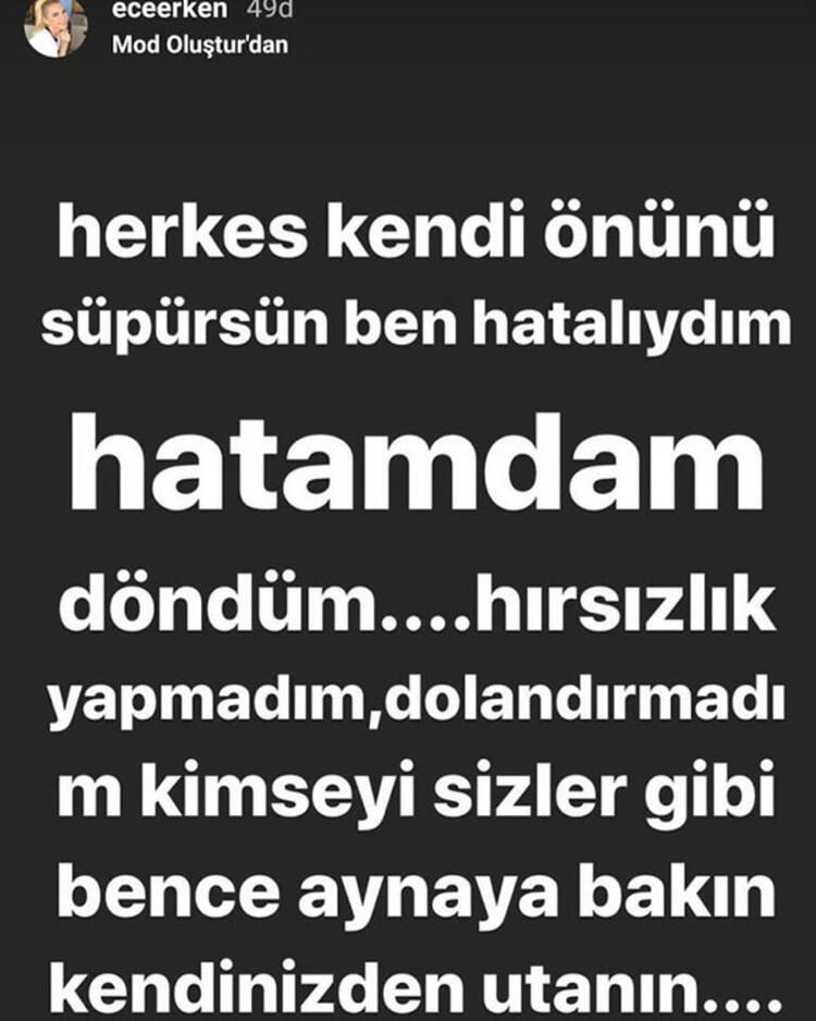 Ece Erken bu kez kendisine verilen boşanma belgesini paylaştı - Resim: 3