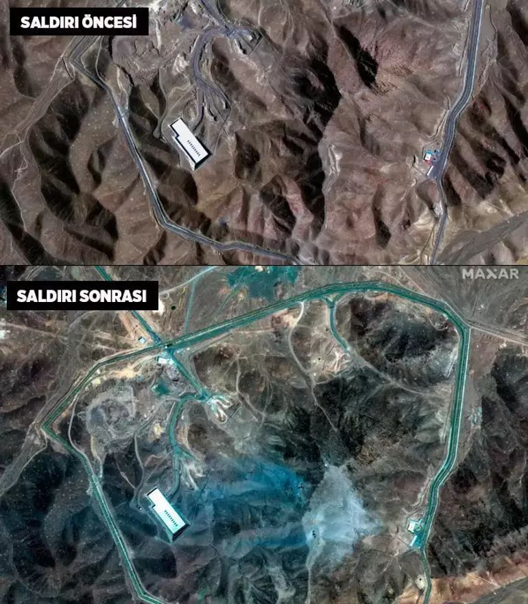 Saldırı başarılı oldu mu? ABD'nin bombardımanı sonrası İran'ın nükleer tesisleri - Resim: 3