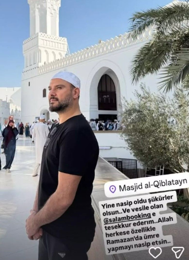 Alişan Umre'ye gitti! 'Yine nasip oldu' - Resim: 2