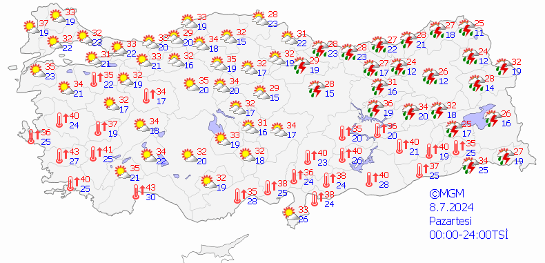 Meteoroloji'den uyarı: Hava sıcaklıkları mevsim normallerinin üstünde seyredecek - Resim: 4