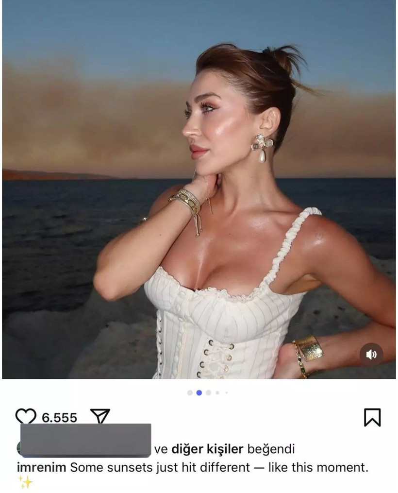 Fenomene tepkiler çığ gibi! İzmir'deki yangında dumanların önünde pozlar verdi - Resim: 3