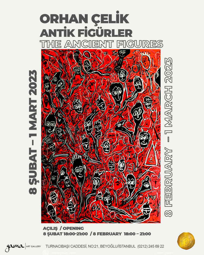 Orhan Çelik, "Antik Figürler" sergisiyle Gama Galeri'de! - Resim: 4