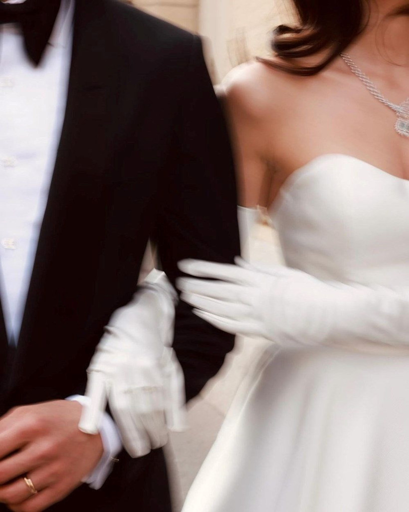 Yusuf Yazıcı ile Melisa Aslı Pamuk evlendi: İşte Paris'teki düğünden ilk kareler - Resim: 2