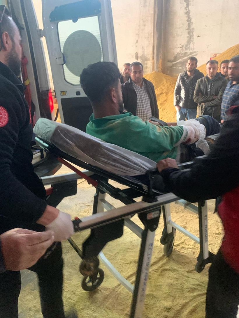 Nişasta fabrikasında elini helezon makinesine kaptıran işçi yaralandı - Resim: 3