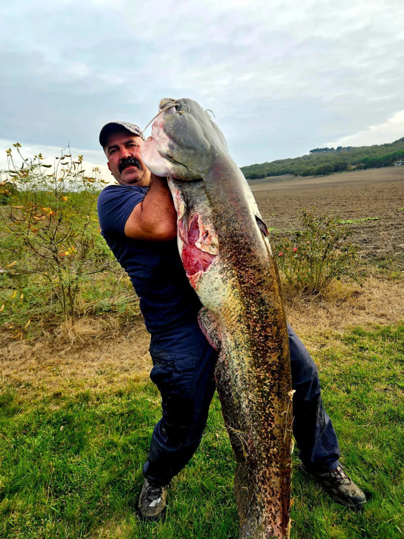 Oltayla 70 kiloluk yayın yakaladı - Resim: 3