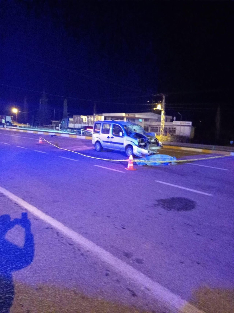 Hafif ticari aracın çarptığı yaya, öldü - Resim: 1