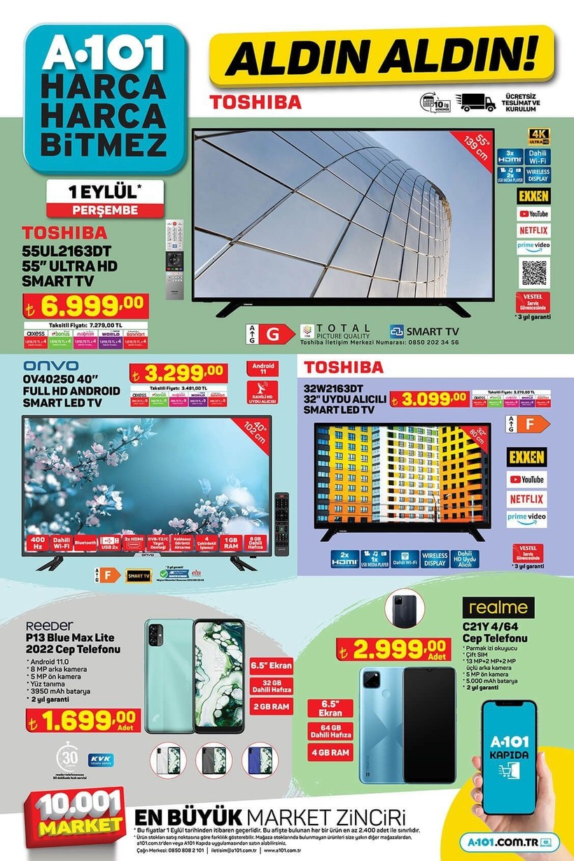 1 Eylül A101 2022 aktüel ürünler kataloğu dikkat çekti! İşte A101 1 Eylül Perşembe aldın aldın fırsatları… - Resim: 3