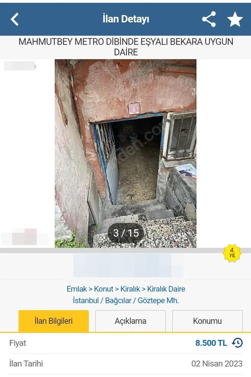 Bu ev görünümlü harabeye istedikleri kiraya inanamayacaksınız - Resim: 3