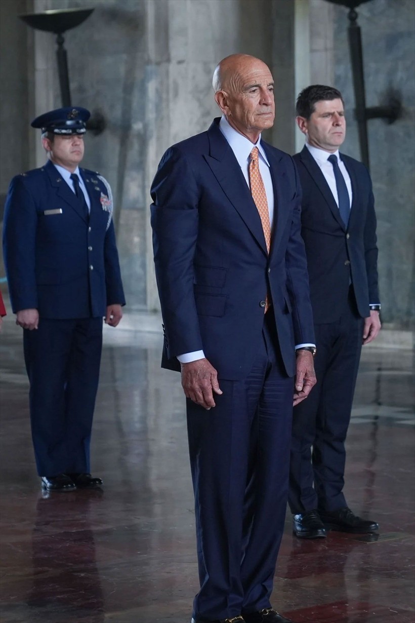 ABD'nin Ankara Büyükelçisi Tom Barrack, Anıtkabir'de - Resim: 4