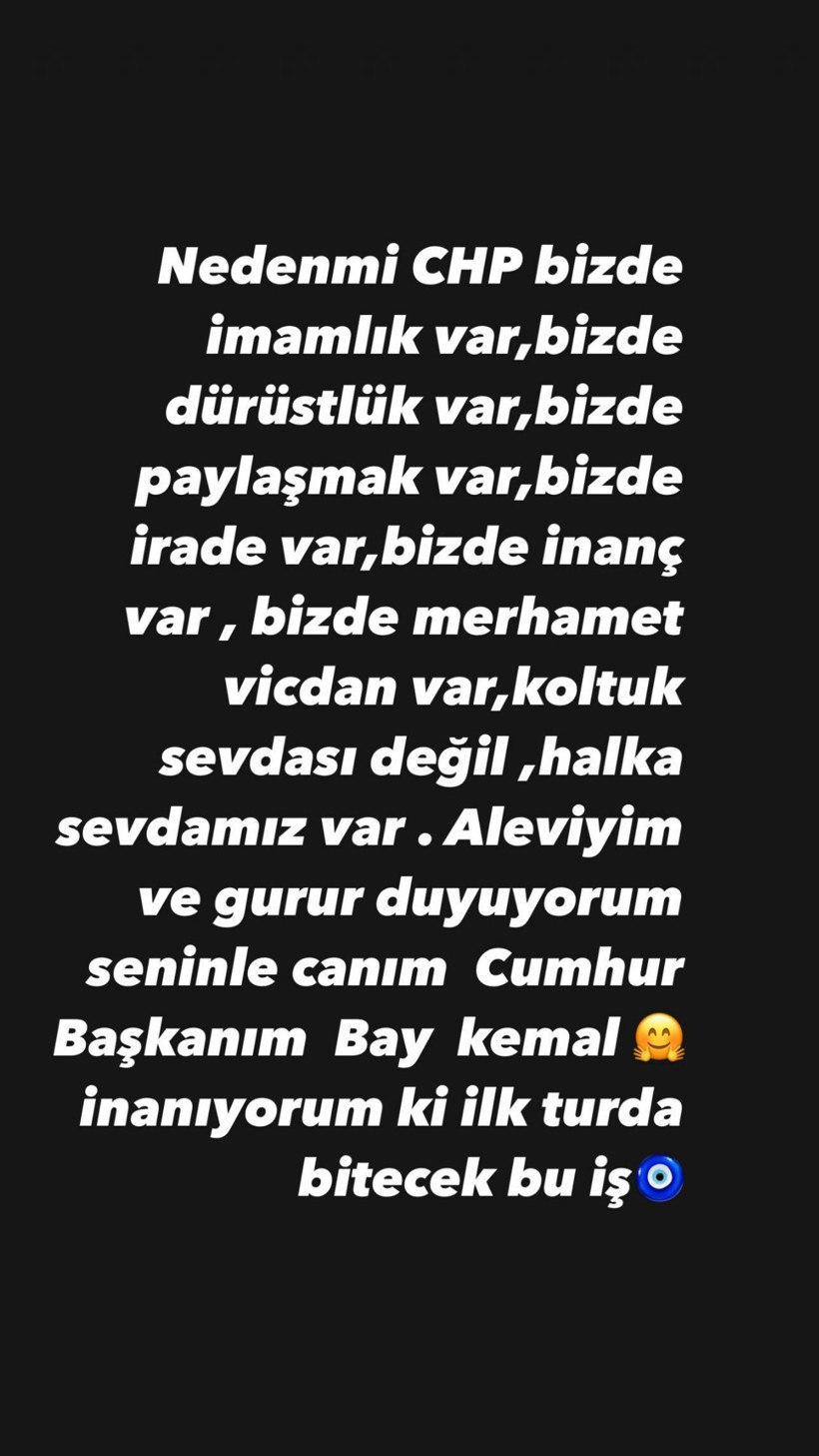 Şarkıcı Hatice Cumhurbaşkanı adayını açıkladı: İnanıyorum ki ilk turda bitecek bu iş - Resim: 3