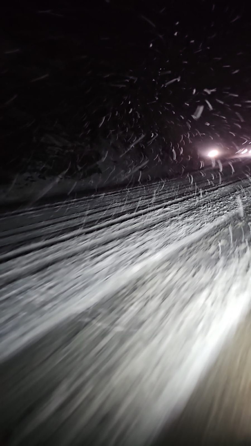 Bingöl- Erzurum karayolunda 'kar' etkili oldu - Resim: 2