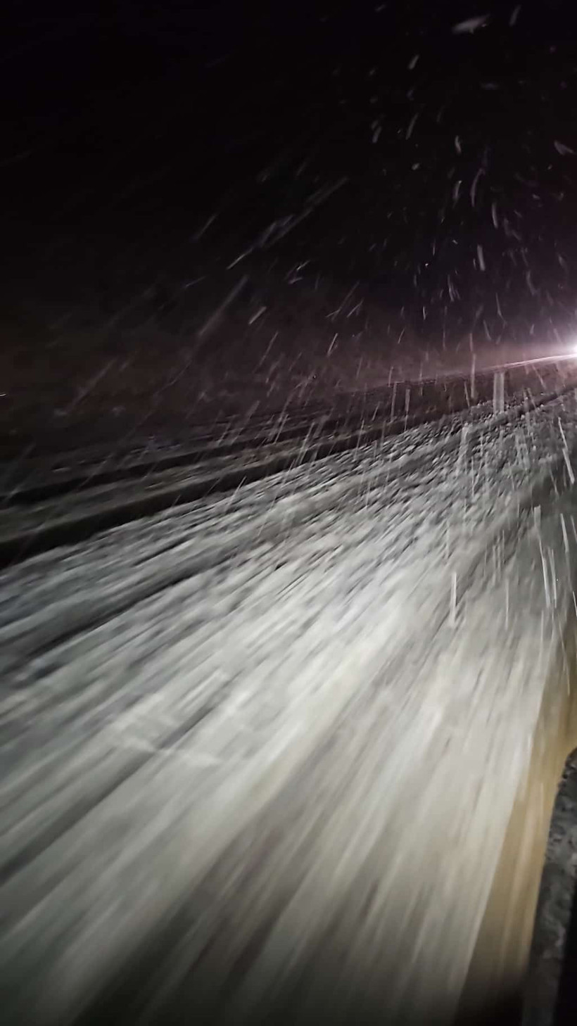 Bingöl- Erzurum karayolunda 'kar' etkili oldu - Resim: 4