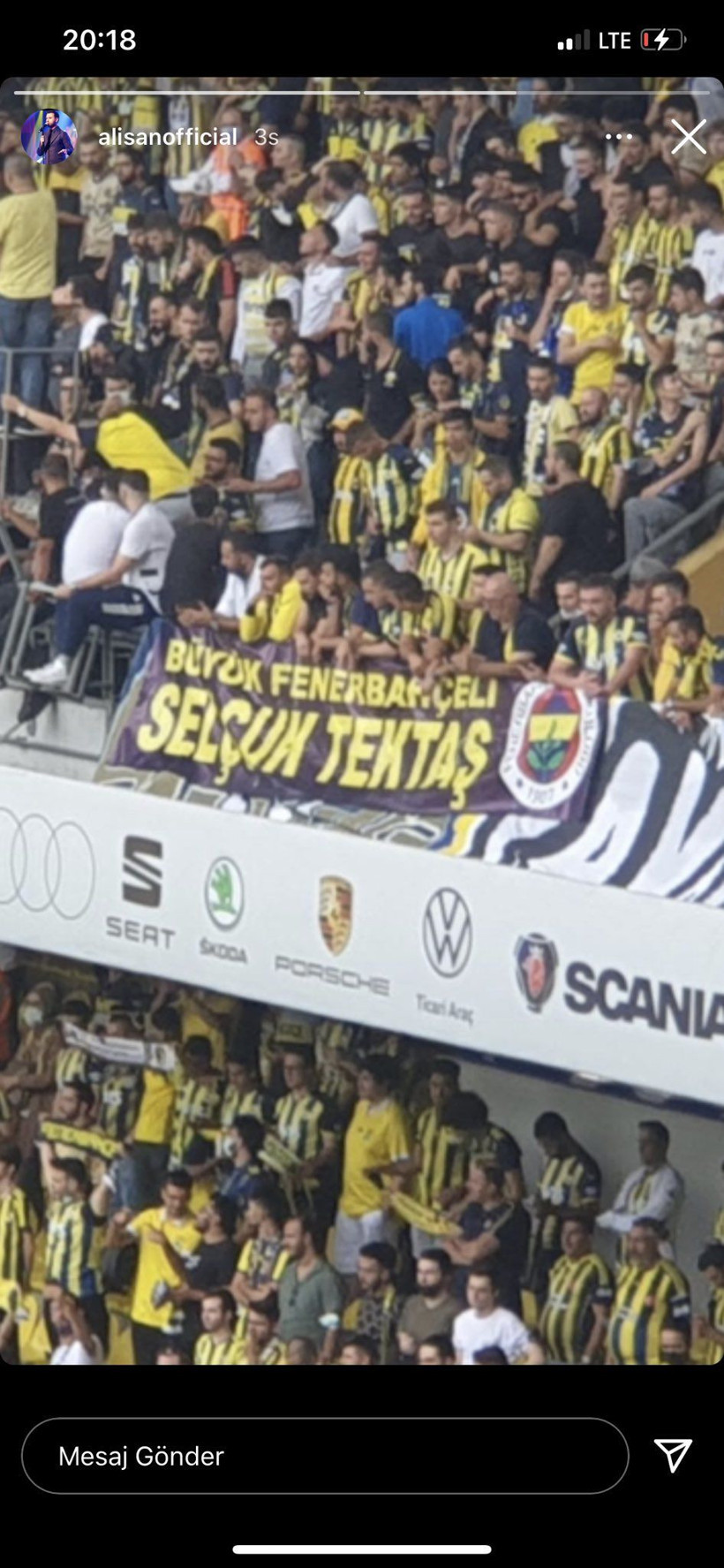 Fenerbahçe taraftarından Alişan'ı duygulandıran pankart - Resim: 3