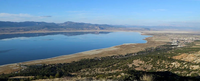 Burdur Gölü'nün son hali içler acısı - Resim: 1