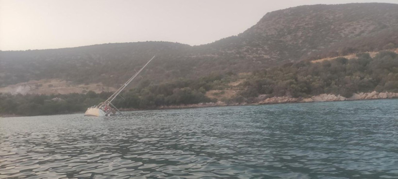 Muğla’da yelkenli tekne karaya oturdu: 5 kişi kurtarıldı - Resim: 3