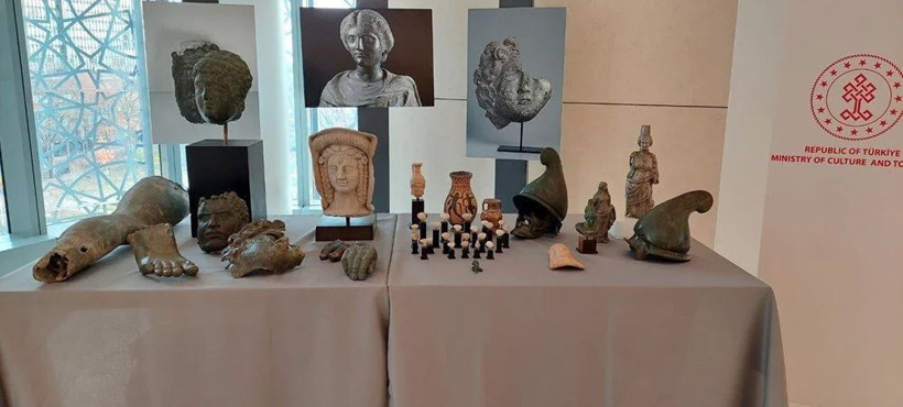 Anadolu kökenli 41 tarihi eser daha yuvaya dönüyor - Resim: 1