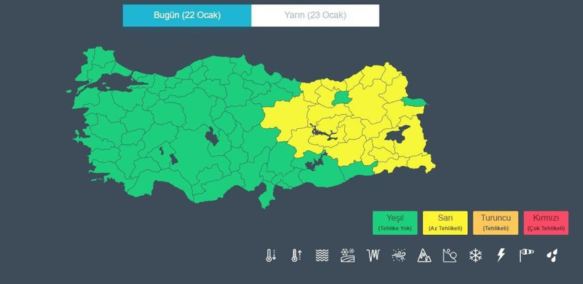Vatandaşlar dikkat: 23 il için sarı kod verildi! Meteoroloji'den önemli uyarı - Resim: 4