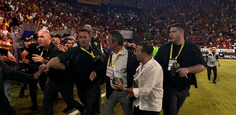 Dikkat çeken detay ortaya çıktı! Fenerbahçe Başkanı Ali Koç'a saldıran şahıs gözaltına alındı - Resim: 1