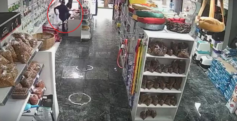 Deprem sırasında serum takılı köpeğin yanına koştu - Resim: 3