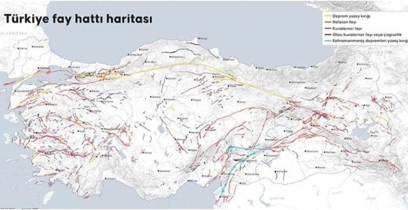 İşte Aktif fay hatları haritası; Evimin altından fay hattı geçiyor mu? - Resim: 4