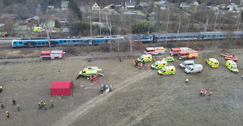 Çekya’da tren kazası - Resim: 2