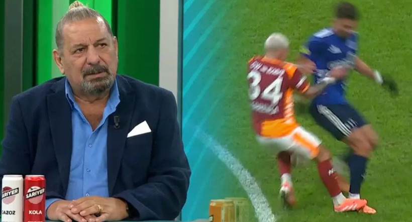 Erman Toroğlu canlı yayında yüklendi! ''At Torreira'yı! At abi! 2. sarı karttan at!'' - Resim: 1