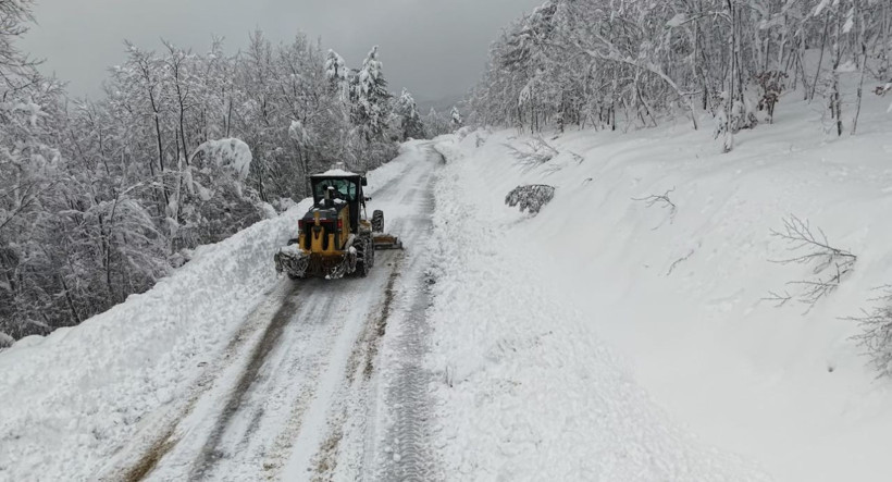 Karabük’te kapalı 123 köy yolu ulaşıma açıldı - Resim: 1