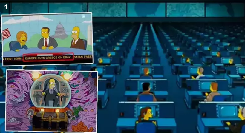 Simpsonlar kehanetlerinin sırrı ortaya çıktı! Tüylerinizi diken diken edecek - Resim: 1
