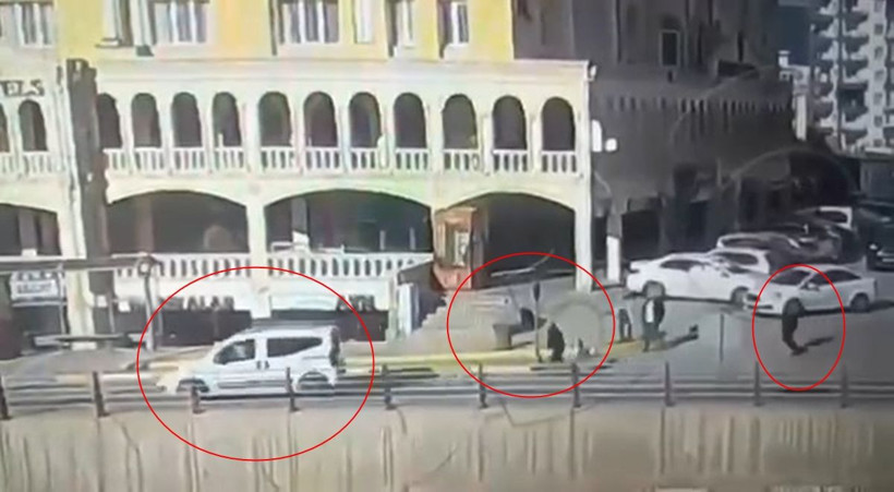Mardin’de adliye önündeki silahlı saldırının görüntüleri ortaya çıktı - Resim: 4