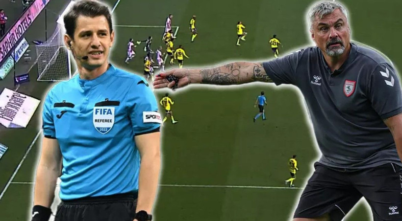 Samsunspor-Fenerbahçe maçında büyük tartışma! Gol ofsayt gerekçesiyle iptal edildi... Tartışmalar başladı! - Resim: 1