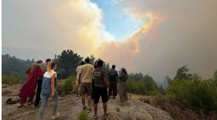 Seydikemer orman yangınından kötü haberler! Kaş'taki yangın da ürkütüyor - Fotoğraf: 7