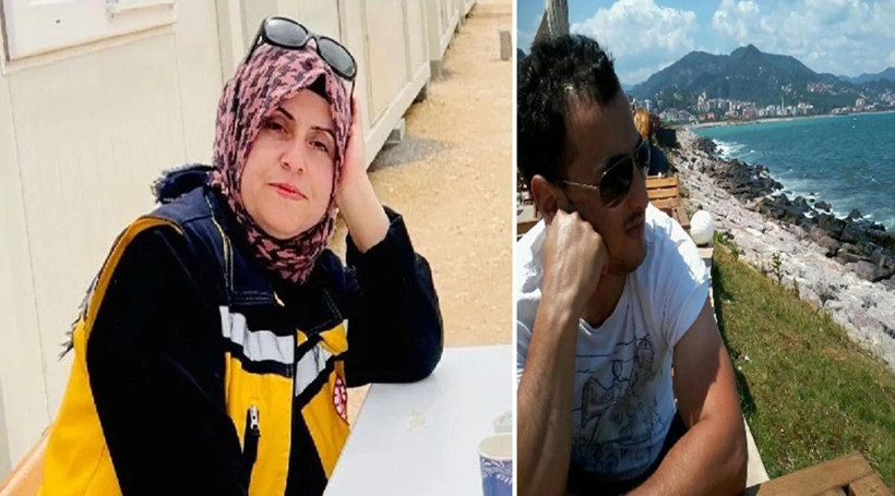 2 sağlık çalışanını son yolculuklarına meslektaşları uğurladı - Resim: 2