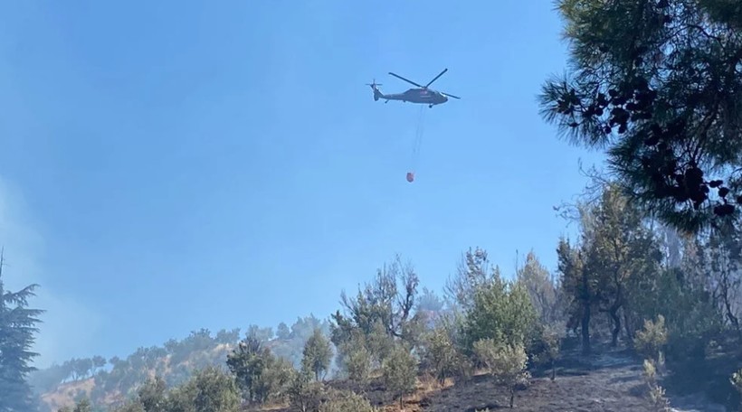 Kahramanmaraş, Denizli ve Kütahya’da orman yangını: Ekiplerin müdahalesi sürüyor - Resim: 1