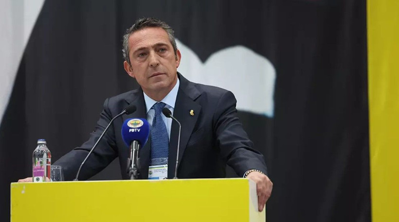 Aziz Yıldırım kürsüye çıktı, ortalık karıştı! Ali Koç'a olay sözler... "Yanlış yapıyorsun" - Resim: 3