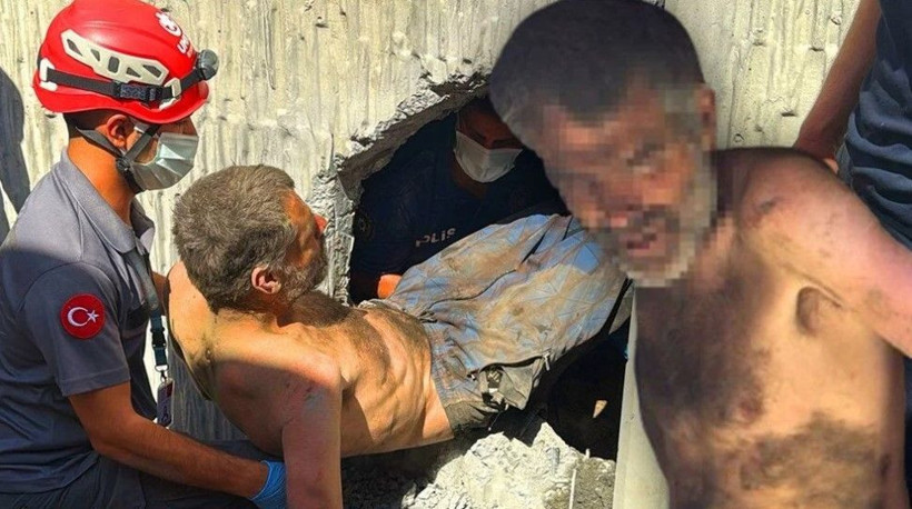 İstanbul'un orta yerinde akılalmaz olay: Günlerce içerde kaldı, tüneldeki sesleri duyanlar ihbar etti - Resim: 1