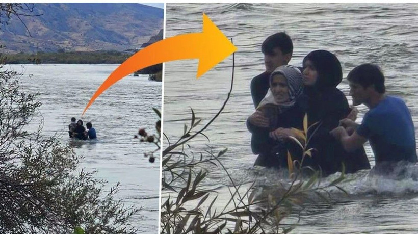 Piknik yaparken boğuluyorlardı: Birbirlerine sarılarak hayatta kaldılar - Resim: 1