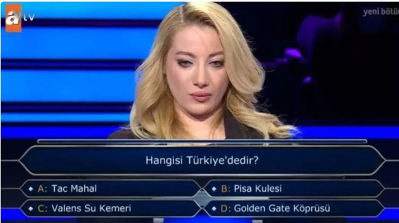 Kim Milyoner Olmak İster'de olay yaratan 'Türkiye' sorusu! Seyirci jokerini kullandı ama... - Resim: 3