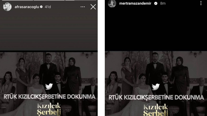 Kızılcık Şerbeti neden yasaklandı? Kızılcık Şerbeti yayın durdurma cezasına tepki gösteren ünlüler - Fotoğraf: 8