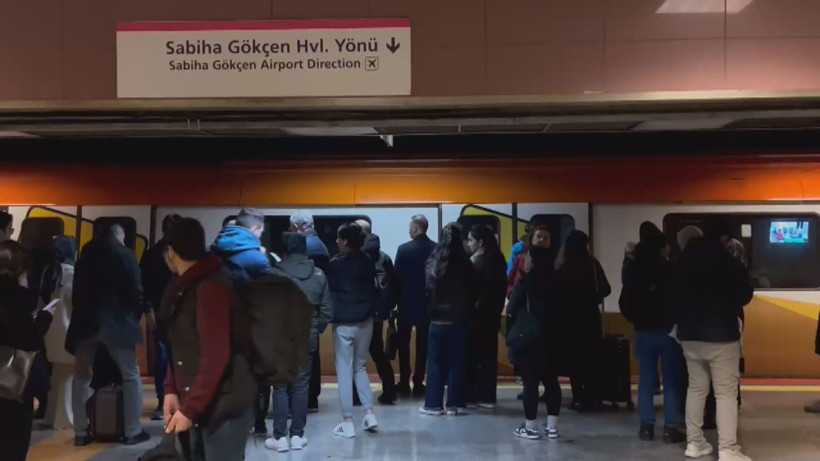 Sabiha Gökçen Havalimanı metro hattında elektrikler kesildi - Fotoğraf: 3