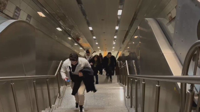 Sabiha Gökçen Havalimanı metro hattında elektrikler kesildi - Fotoğraf: 5