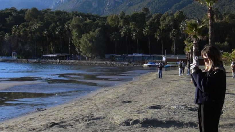 Muğla'da deniz suyu 12 metre çekildi - Fotoğraf: 5