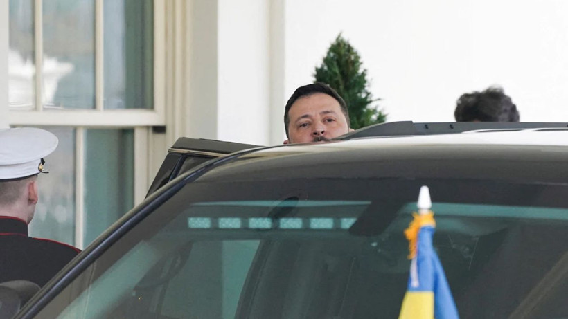 Zelensky Beyaz Saray'dan böyle ayrıldı - Fotoğraf: 3