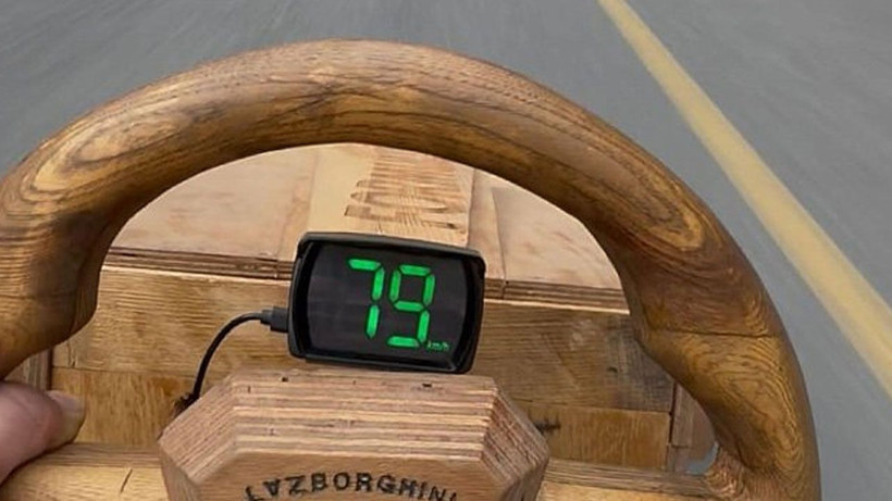 Tahta arabayla 79 kilometre hız yaptı! "Laz Ralli"ye ceza yağdı - Fotoğraf: 5