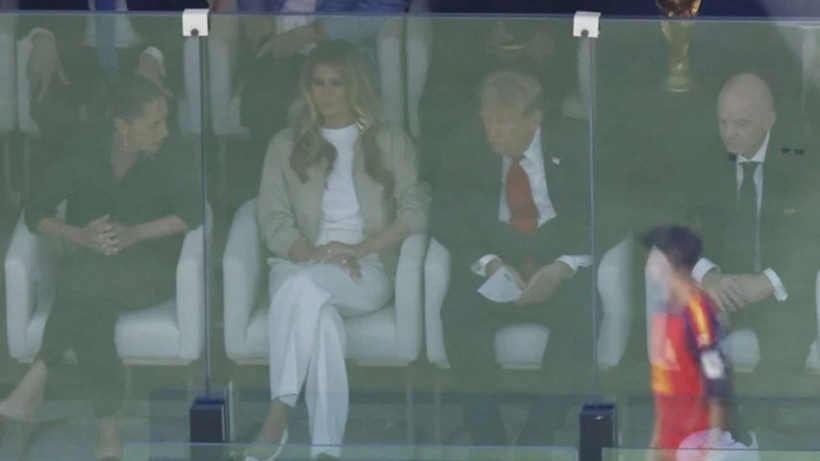 Dünya Kupası finalinde olağanüstü güvenlik: Donald Trump maçı zırhlı camın arkasından izledi - Fotoğraf: 2