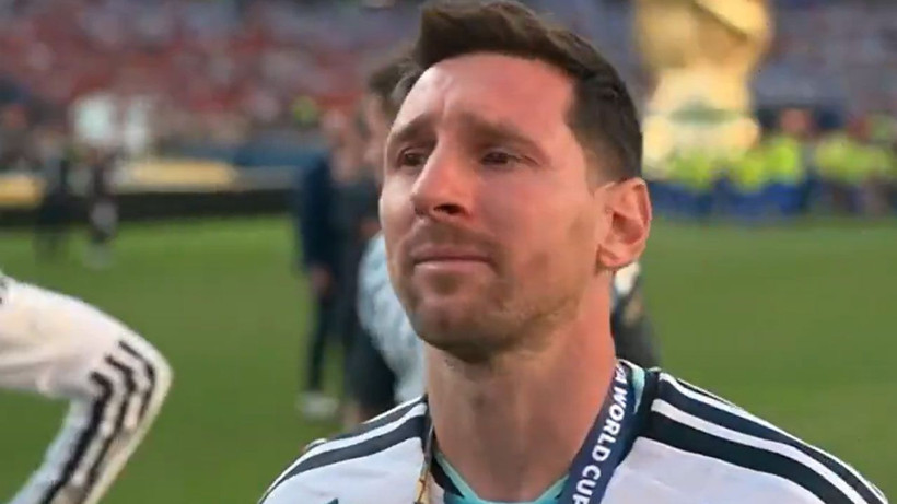 Lionel Messi, Dünya Kupası finali sonrası gözyaşlarını tutamadı - Fotoğraf: 2