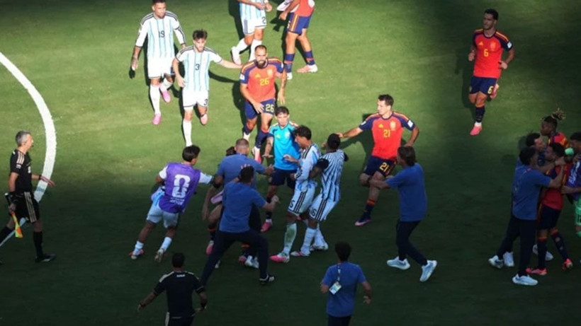Saha bir anda karıştı! Dünya Kupası finalinin ardından gerginlik - Fotoğraf: 2