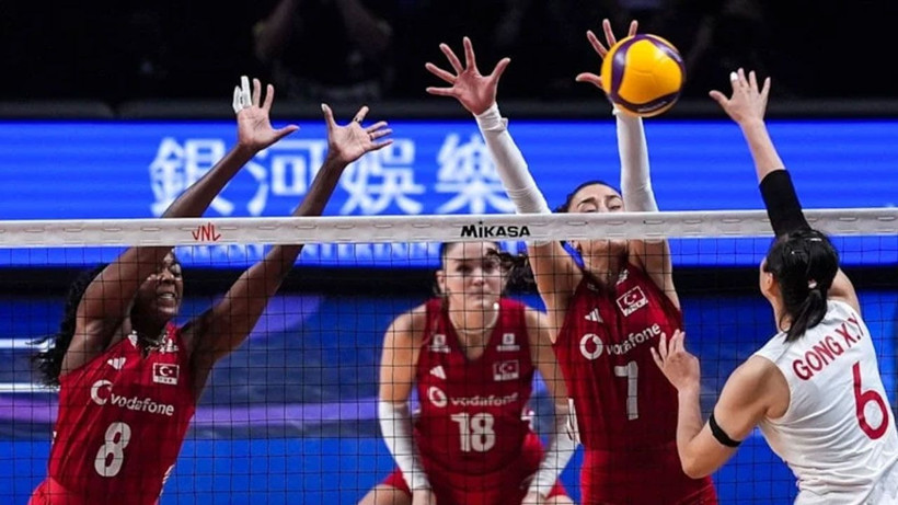 Çin'e set vermedik! A Milli Kadın Voleybol Takımı, Milletler Ligi'nde finalde - Fotoğraf: 8