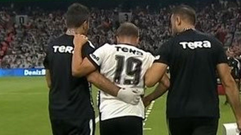 Beşiktaş taraftarını üzen görüntü! Yeni transfer oyuna devam edemedi - Fotoğraf: 2