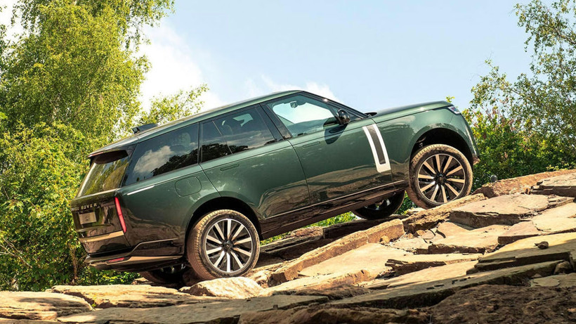 Patent başvuruları rekor kırdı! Range Rover'ın ilk elektrikli aracı tanıtıldı - Fotoğraf: 8