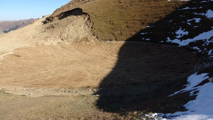 Dipsiz Göl'ün eski haline dönmesi için kar bekleniyor - Resim: 4